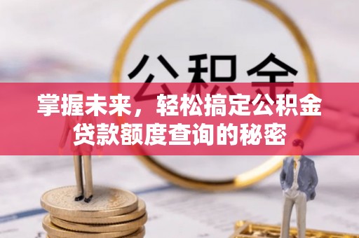 仲巴掌握未来，轻松搞定公积金贷款额度查询的秘密
