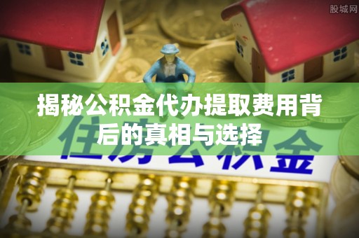 仲巴揭秘公积金代办提取费用背后的真相与选择