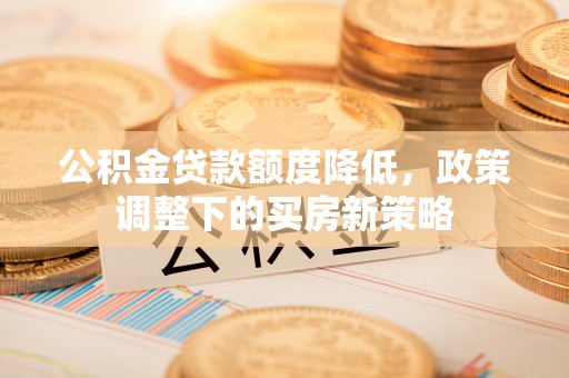 仲巴公积金贷款额度降低，政策调整下的买房新策略